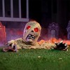 Joyfy Zombie Groundbreaker with Light-up Eyes Decoration, Halloween Outdoor Decoration for Outside, Lawn, Graveyard Decor - 2 of 4