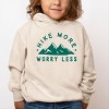 The Juniper Shop Hike More Worry Less Mountain Toddler Hoodie - 3 of 4