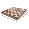 GSE 15"x15" Wooden Folding Chess Set with Magnetic Chess  Pieces - image 3 of 4