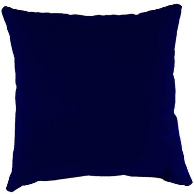 navy outdoor throw pillows