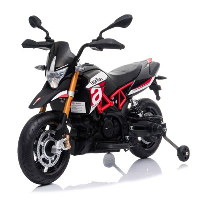 Infurnic Baby Walkers Kids Motorcycle with Support Wheels Builds Cycling Confidence for Ages 3-7, Safety Balance Trainer, Red, 18.89"*42.52"*27.95"