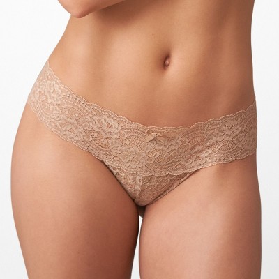 Skarlett Blue Women's Obsessed Stretch Lace Thong 371111