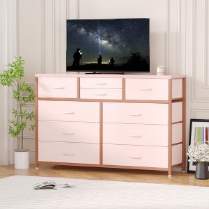 Wide 10 Drawer Dresser TV Stand - 1 of 4