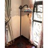 Chloe Lighting Vivian Tiffany-Style Victorian Stained Glass Reading Floor Lamp 60" Height - 3 of 3