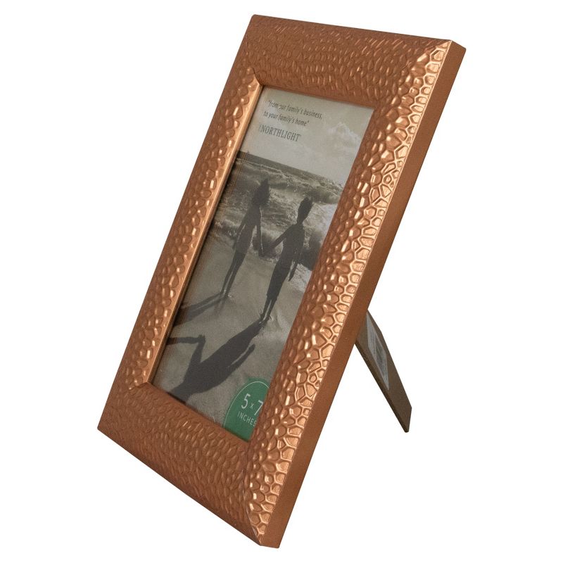 Northlight 9.5" Contemporary Rectangular 5" x 7" Photo Picture Frame - Brown, 4 of 7