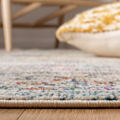 Grey and Gold Hand-Knotted Synthetic Rectangular Rug