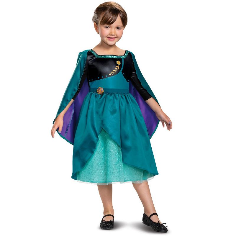 Frozen Queen Anna Classic Child Costume, XX-Small (2T), 1 of 3
