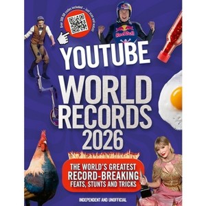 Youtube World Records 2026 - by  Adrian Besley (Hardcover) - 1 of 1