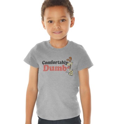 Toddler Boys' Garfieldcomfortably Dumb T-Shirt Athletic Heather