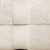 Luxury Cotton Heavyweight Ultra-Plush Bath Towel Set of 2 by Blue Nile Mills - 4 of 4