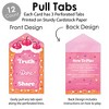 Big Dot of Happiness Hot Girl Bday - Vintage Cake Birthday Party Game Pickle Cards - Truth, Dare, Share Pull Tabs - Set of 12 - 3 of 4