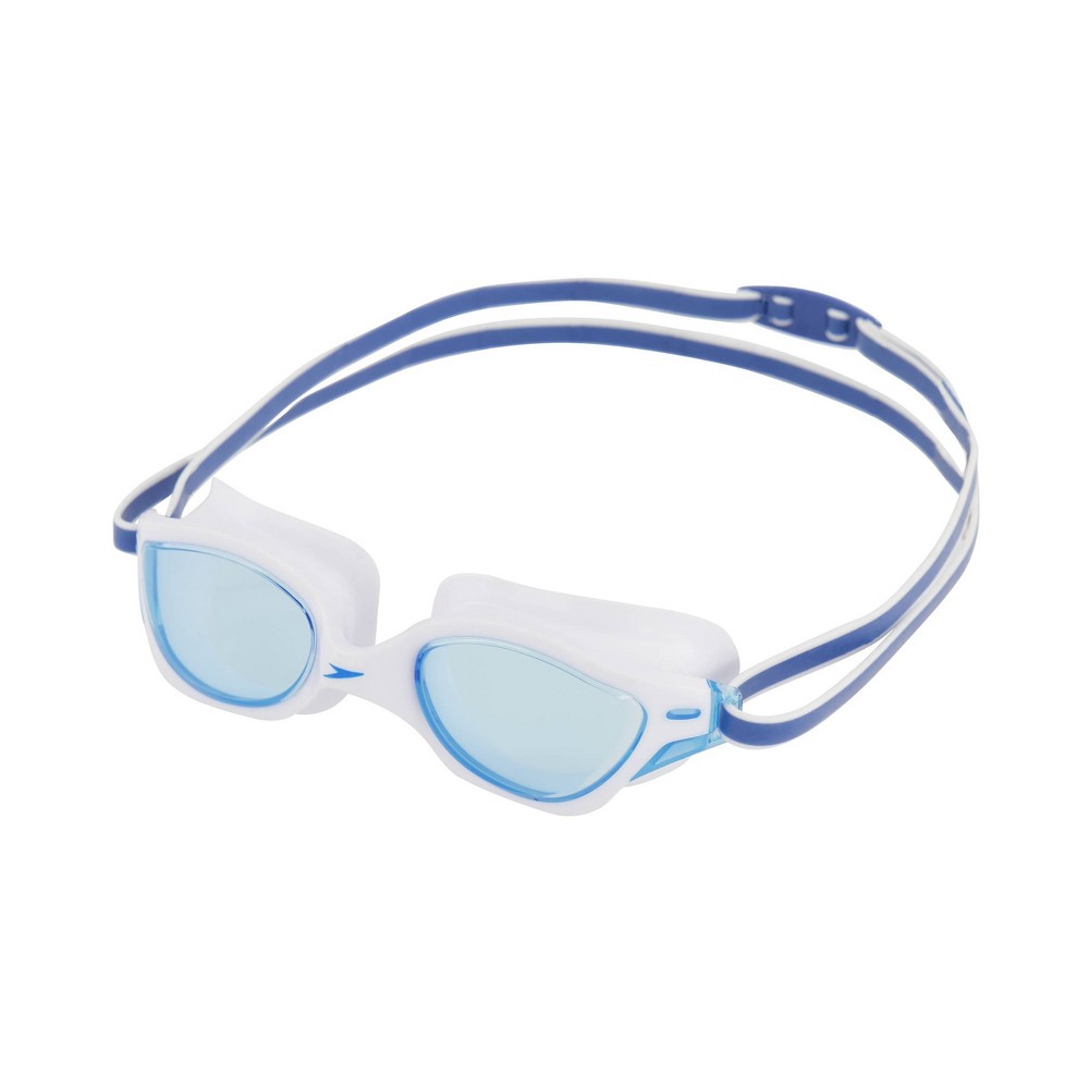 Speedo Junior Seaside Swim Goggles - White/Celeste