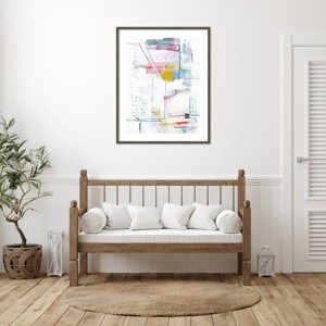 Amanti Art Experimental I by Cartissi Wood Framed Wall Art Print - 1 of 4