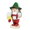 Steinbach Wooden Big Smoker Nutcracker, Bavarian Hiker, 10" - 2 of 4