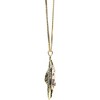 Pavilion Gift Company - Light Silk Teardrop - 38" 18 K Gold Plated Drawstring Sweater Necklace - Necklaces - 3 of 4