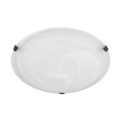 Capital Lighting Alan 3 - Light Flush Mount in  Polished Nickel