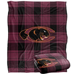 Claflin University Campus Plaid Spirit Silky Touch Super Soft Throw Blanket 50x60 - 1 of 4
