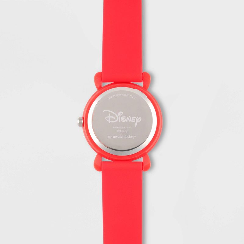 Kids&#39; Disney Mickey Mouse Plastic Time Teacher Silicon Strap Watch - Red, 5 of 7