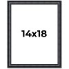 PosterPalooza | Linear Black Picture Frame - UV Acrylic, Foam Board Backing, Hanging Hardware - 2 of 4
