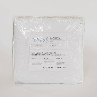 Euro 2pk Feather Bed Pillow - Stearns & Foster