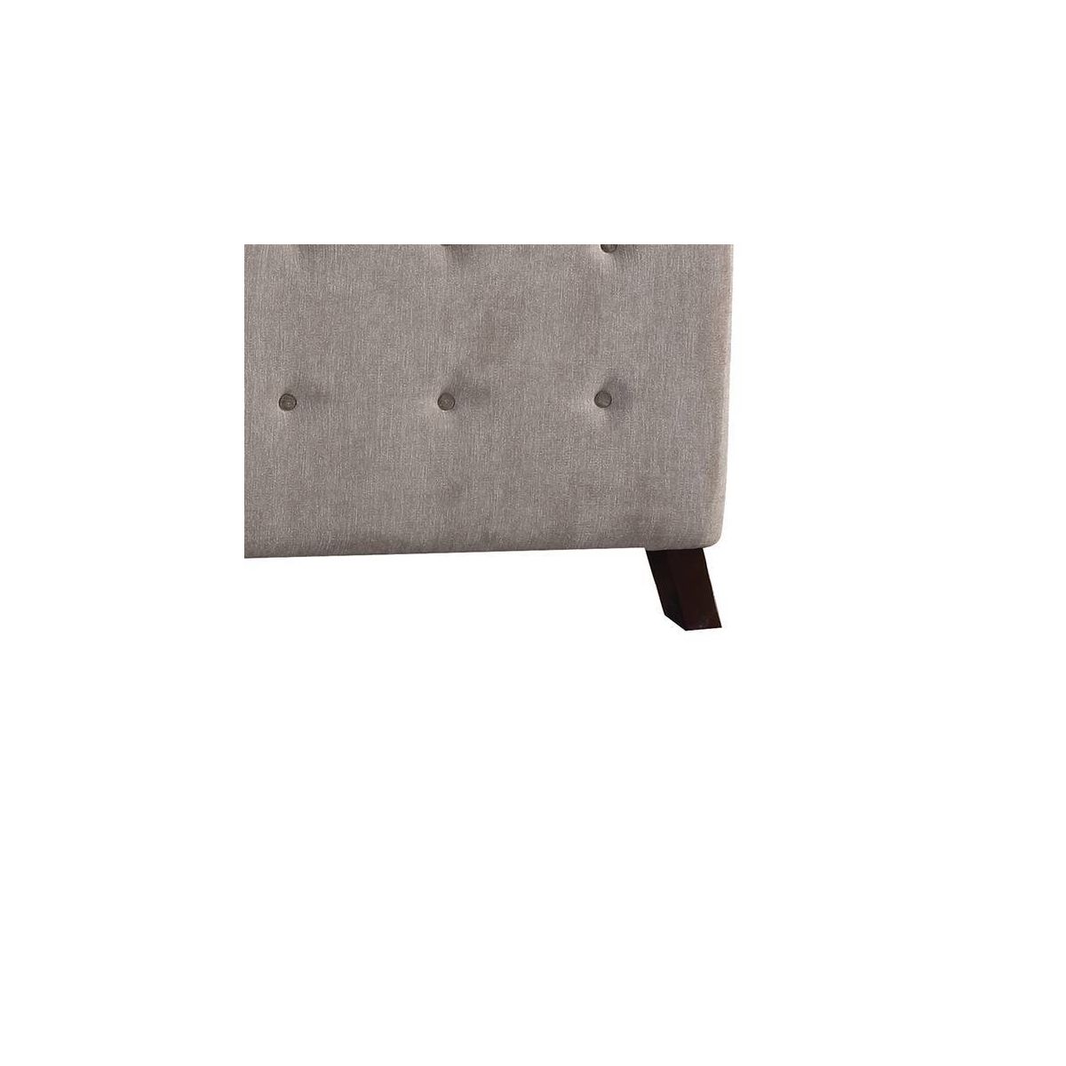 Acme Furniture 36" Cyndi Sofa Tan Velvet - thumbnail 4