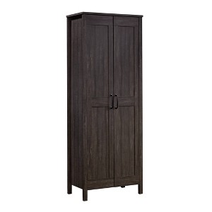 Sauder 2 Door Decorative Storage Cabinet Adjustable Shelves, MDF - 1 of 4