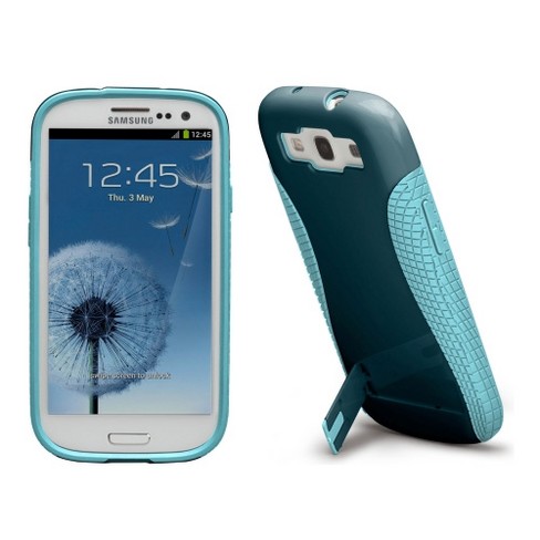 onderbreken Activeren roze Case-mate Pop! 2 Case For Samsung Galaxy S3 With Stand (navy/aqua) : Target