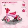 Infans 3 in 1 Rocking Horse with Detachable Balance Board and Height Adjustable Seat - 2 of 4