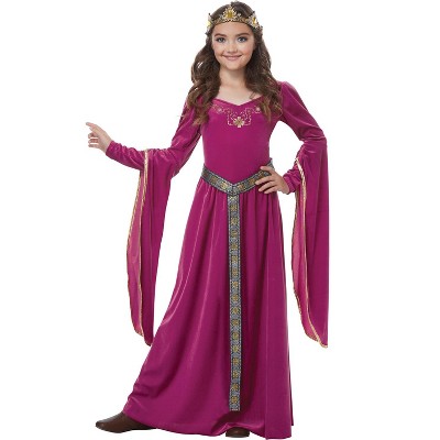 California Costumes Blushing Medieval Princess Child Costume