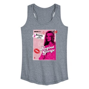 Women's - Mean Girls - Regina George Naughty List Legend Graphic Racerback Tank - 1 of 4