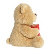 Aurora Small Latte Love Bear Valentine Heartwarming Stuffed Animal Hot Coffee 9" - 3 of 4