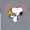 Boys' - Peanuts - Snoopy Woodstock Xo Heart Short Sleeve Graphic T-Shirt - 2 of 4