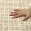 Checkered Easy Jute, Super Soft Rug for Bedroom, Soft Shaggy Plush for Bedroom Dining Room Non-Slip Stain Resistant Under Table Rug - 4 of 4