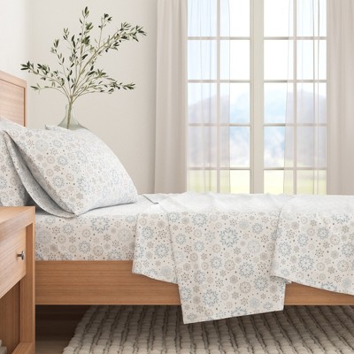 100% Cotton Winter Flannel Sheet Set - Great Bay Home