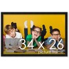 PosterPalooza | Minimalist Black Picture Frame - UV Acrylic, Backing Board, Hanging Hardware Included - 2 of 4