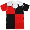 Popfunk Bataman Quinn Front-Back Print Adult Sublimated Costume T-Shirt - 2 of 4