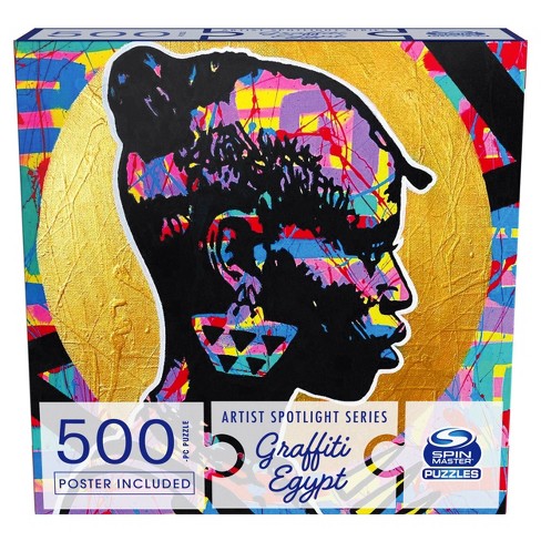 Spin Master The Spotlight Series: Graffiti Egypt Battle of Roses Jigsaw Puzzle - 500pc - image 1 of 4