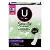 U By Kotex Security Lightdays Panty Liners Light Absorbency Unscented 80ct Target