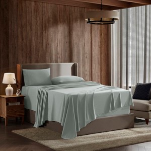 Nestl 4 Piece Bed Sheet Set, Deep Pocket Extra Soft Microfiber Sheets - 1 of 4