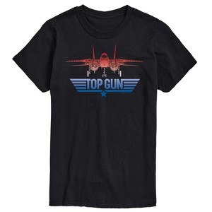 Men's - Top Gun - Top Gun Fighter Jet Logo Short Sleeve Graphic T-Shirt - 1 of 4