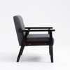 HOMLUX Bahamas Linen Fabric Chair - 3 of 3