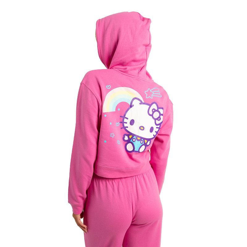 Hello Kitty Adult Zip Up Hoodie and Jogger Set, 4 of 6
