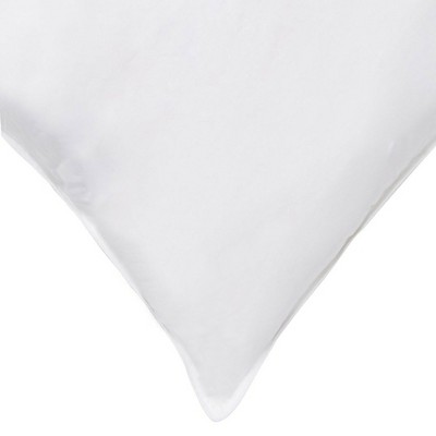 Standard White Hypoallergenic Microfiber Down Alternative Pillow Set