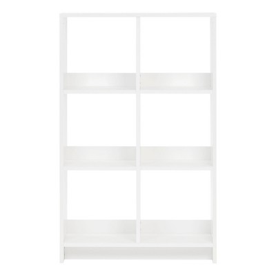 IRIS Heavy Duty 6 Cube Organizer Shelf White