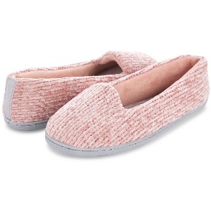 Floopi Women's Rose Chenille Closed-Back Slippers - 1 of 4