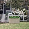 Rosemead Home & Garden, Inc. Kante Rectangular Concrete Indoor Planter Pots Beige 10.4"x 23.8"x12.2" - 3 of 4