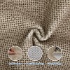 Acekool Washable Runner Rug 2x6 Modern Bordered Floral Print, Non-Slip Low Pile Soft Bedside Rug for Hallway, Laundry, Bedroom,Beige - 3 of 4