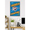 Trends International NBA Oklahoma City Thunder - 2025 NBA Finals Team Logo Framed Wall Poster Prints - 2 of 4