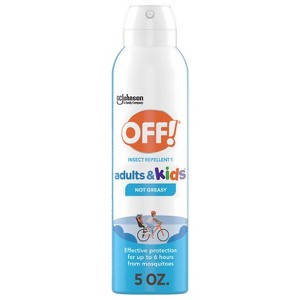 OFF! Adults and Kids Mosquito Repellent Picaridin Bug Spray- 5oz - 1 of 4