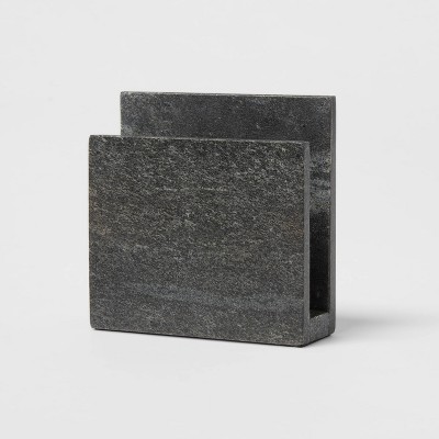 Marble Napkin Holder Gray - Threshold™